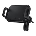Uchwyt samochodowy Samsung z ładowarką indukcyjną do smartfonów - czarny