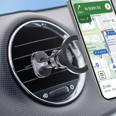 Uchwyt samochodowy na smartfona MagSafe - czarny