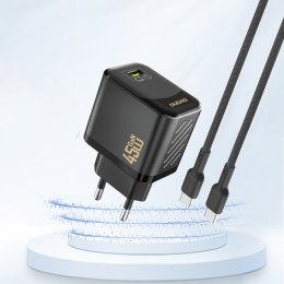 Ładowarka sieciowa A28 GaN USB-C 45W - czarna