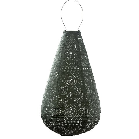 Lampion solarny Drop 28 Sage Green