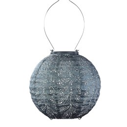 Lampion solarny Round 20 Grey Blue