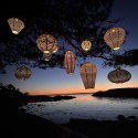 Lampion solarny Round 20 Light Taupe