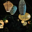 Lampion solarny Round 20 Light Taupe