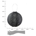 Lampion solarny Round 30 Dark Grey