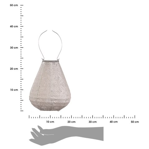 Lampion solarny Tulip 20 Light Taupe