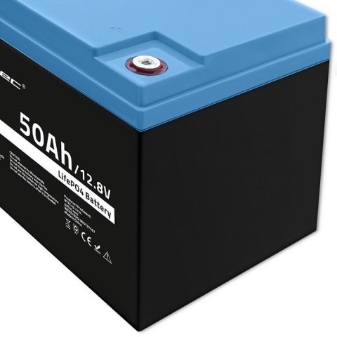 Akumulator LiFePO4 Litowo-Żelazowo-Fosforanowy | 12.8V | 50Ah | 640Wh | BMS