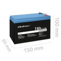 Akumulator LiFePO4 | 12.8V | 7Ah | 89.6Wh | BMS