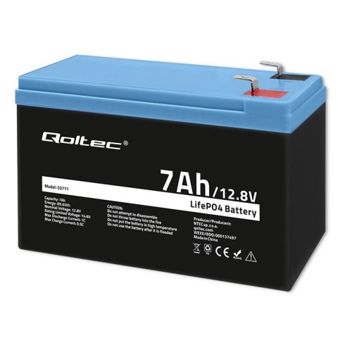 Akumulator LiFePO4 | 12.8V | 7Ah | 89.6Wh | BMS