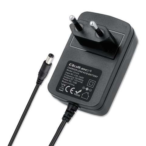 Automatyczna ładowarka do akumulatora AGM GEL STD 12V | 1.5A | Prostownik z sygnalizatorem LED