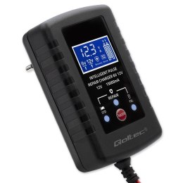 Automatyczna ładowarka do akumulatora AGM GEL STD 6V/12V | 2A | Prostownik z funkcją naprawy i wyświetlaczem LED