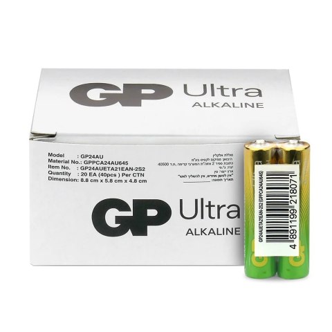 Baterie alkaliczne LR03/AAA GP ULTRA 40szt. (G-TECH)