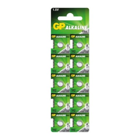 Baterie alkaliczne MINI GP 192/G3/AG3/L736/LR41/V3GA blister 10szt.