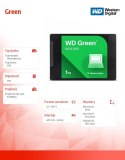 Dysk SSD Green 1TB SATA 2.5 cala WDS100T3G0A