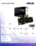 Karta graficzna GeForce RTX 5080 TUF GAMING OC 16GB GDDR7 256bit DP/HDMI
