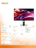 Monitor 27 cali DW2702 USB-C WQHD