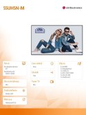 Monitor wielkoformatowy 55UH5N-M IPS 500cd/m2 24/7