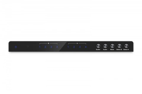 Przełącznik/Matrix HDMI 4/2-porty 4K/30Hz UHD HDCP 1.4 audio z pilotem
