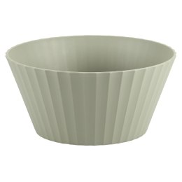 Duża miska do sałatek i owoców zielona 25 x h 12,8 cm