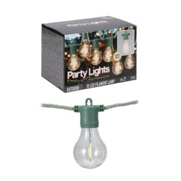 Girlanda świetlna LED na jutowym sznurze