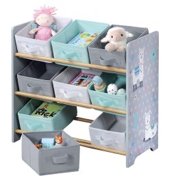 Regał dziecięcy z koszami Alpaka h60 x 65 x 20 cm