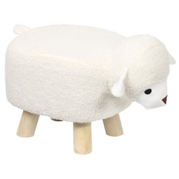 Stołek dziecięcy biała owieczka