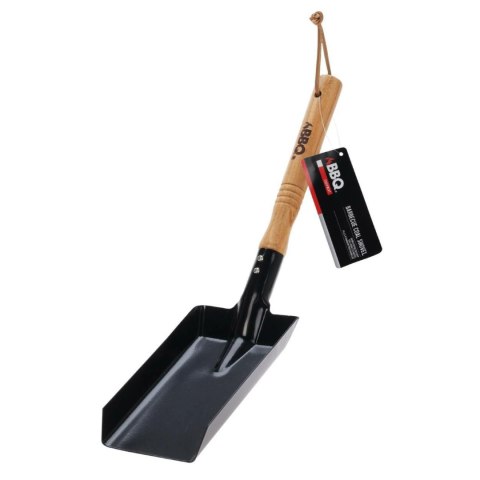 Szpadel do węgla grillowego z drewnianą rączką