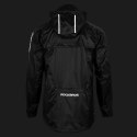 Kurtka przeciwdeszczowa oddychająca wiatroodporna XXXXL - czarna