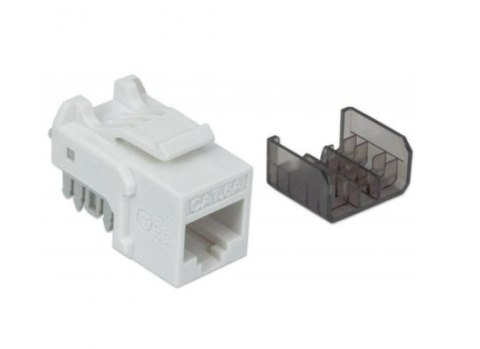 TECHLY Moduł keystone Cat6A UTP biały IWP-MD Cat6A/WH