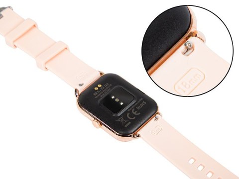 Smartwatch X16 Bluetooth różowy