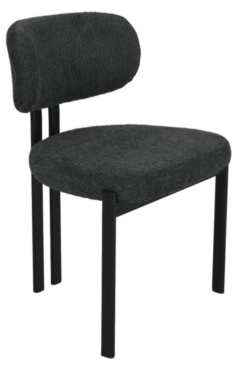 2 krzesła tapicerowane ARLO czarne