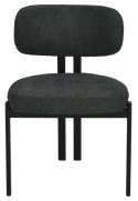 2 krzesła tapicerowane ARLO czarne
