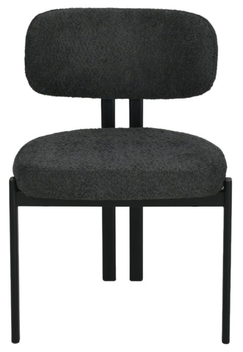 2 krzesła tapicerowane ARLO czarne