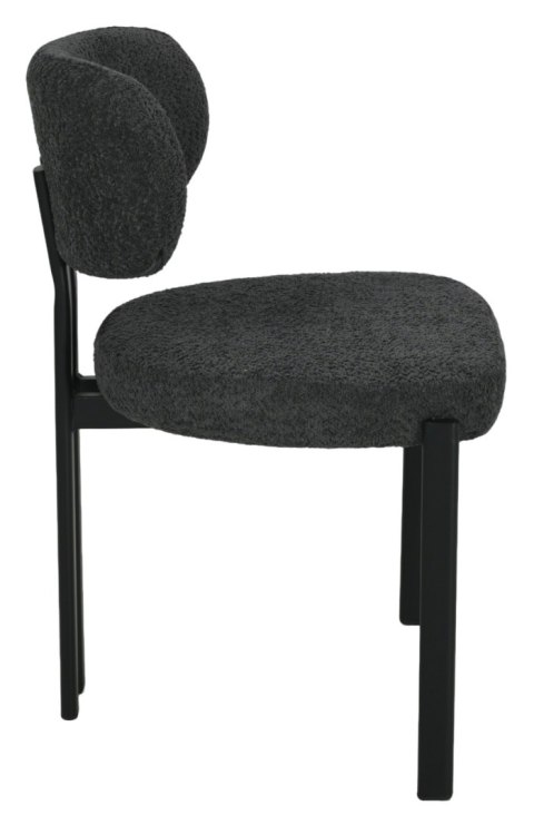 2 krzesła tapicerowane ARLO czarne