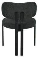 2 krzesła tapicerowane ARLO czarne