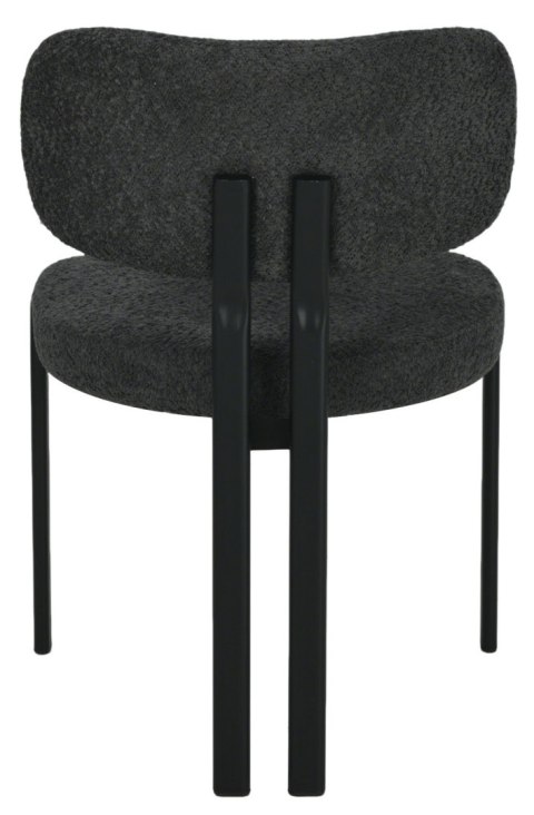 2 krzesła tapicerowane ARLO czarne