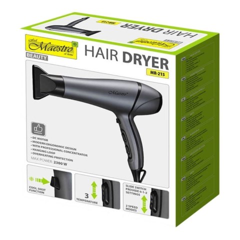 Suszarka do włosów 2300W MR-215