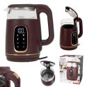 Czajnik 1,7l z wyświetlaczem LED, regulacja temperatury AD 1305 burgundy