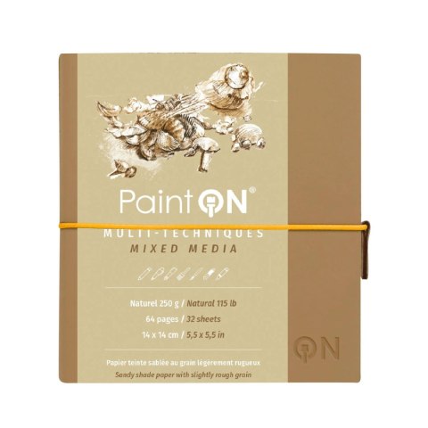 Szkicownik Paint`On 14x14 250g Naturalny