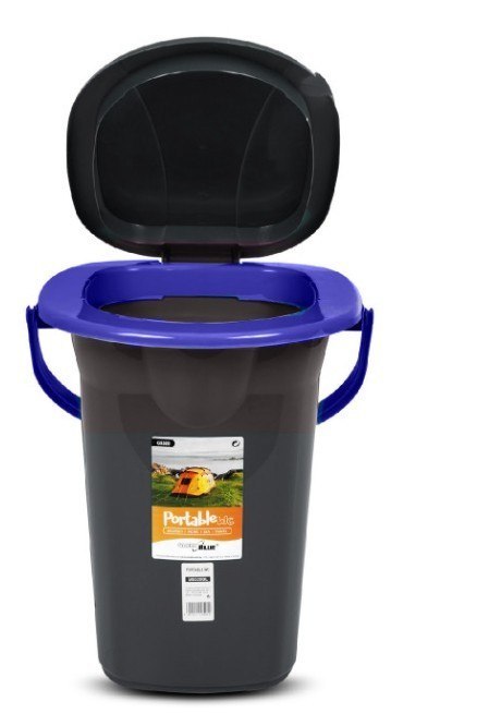 Toaleta turystyczna GB320BB czarno-granatowa