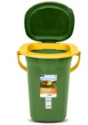 Toaleta turystyczna GB320GO ciemnozielono-pomarańczowa