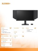 Monitor XL2586X+ LED 1ms/12MLN:1/HDMI/GAMING