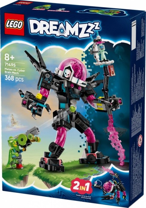 Klocki DREAMZzz 71495 Mateo kontra mech Cybermózgowca