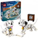 Klocki Disney 43271 101 dalmatyńczyków - Szczeniaczki Szczęściarz i Penny
