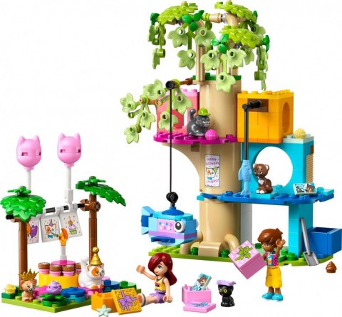 Klocki Friends 42666 Kocie przyjęcie urodzinowe i domek na drzewie