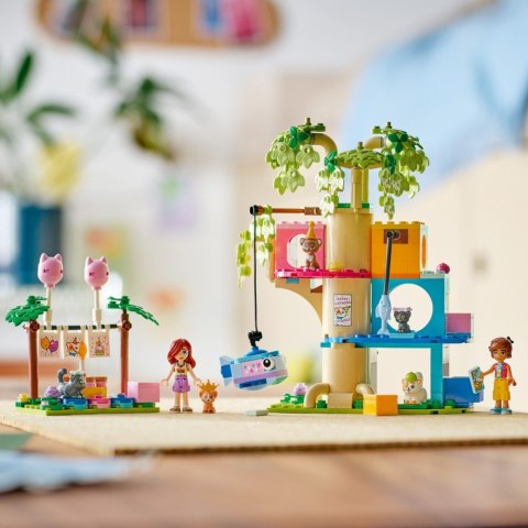 Klocki Friends 42666 Kocie przyjęcie urodzinowe i domek na drzewie