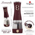 MŁYNEK ELEKTRYCZNY DO DO PIEPRZU I SOLI BERLINGER HAUS BH-9644 LEONARDO