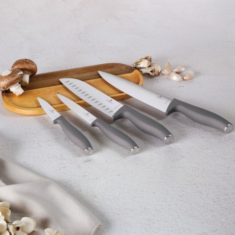 ZESTAW 4 NOŻY KUCHENNYCH BERLINGER HAUS BH-2960 TAUPE