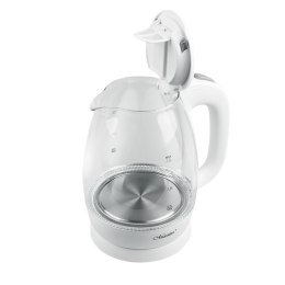 Czajnik elektryczny szklany 1,7l 2200W MR-063-WHITE