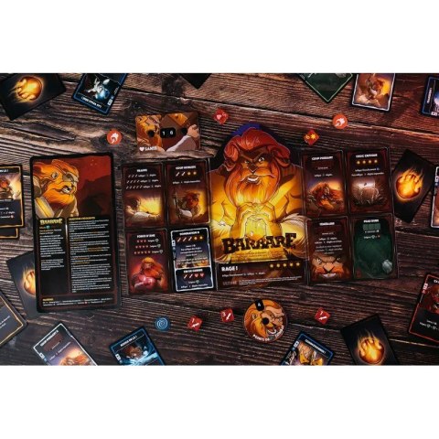 Gra Dice Throne Starcie 1 Barbarzyńca vs. Księżycowa Elfka