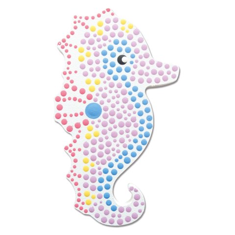 Zestaw do malowania kropkami Syrenka